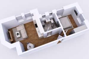 Geschmackvolle 2-Zimmer-Wohnung mit geh. Innenausstattung in Ulm