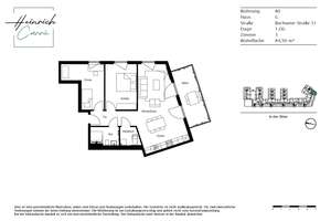 Hochwertige 3-Zimmer-Wohnung im Heinrich Carré – Bochumer Straße 31, 40472 Rath, Düsseldorf – Vorschaubild 23