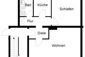 schöne 2- Zimmer Wohnung auf dem Sedansberg – Elsternstr. 19, 42281 Barmen, Wuppertal – Vorschaubild 11