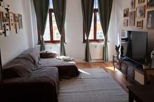  2-Zimmer, Küche, Balkon & Bad mit Wanne & Fenster  – Holzhäuser Straße 63, 4299 Stötteritz, Leipzig – Vorschaubild 1