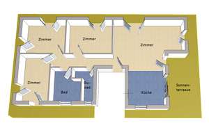 IMMOBERLIN.DE - Exquisites Penthouse: Moderne Wohnung mit großer Westterrasse & Lift – Die vollständige Adresse der Immobilie erhältst du vom Anbieter., 12107 Mariendorf, Berlin – Vorschaubild 5