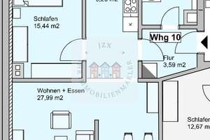 Erstbezug & besonderer Schnitt m. Balkon - Optimal für Singles & Pärchen – Die vollständige Adresse der Immobilie erhältst du vom Anbieter., 4159 Möckern, Leipzig – Vorschaubild 9