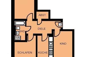 Wir renovieren für Sie! - 3 Raum Wohnung mit Balkon und Stellplatz in schöner Wohnlage zu vermieten – Tannenstraße 19, 9113 Schloßchemnitz, Chemnitz – Vorschaubild 5