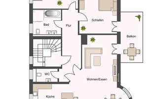 Sanierter Klassiker in bester Lage auf der Waldau – Die vollständige Adresse der Immobilie erhältst du vom Anbieter., 70597 Waldau, Stuttgart – Vorschaubild 13