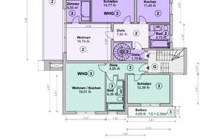 Provisionsfrei: Große Maisonette, 200m zum See, 600m zum Zentrum – Landsberg am Lech (Kreis) – Vorschaubild 22