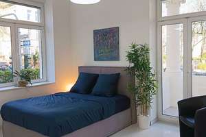 Stilvolles möbliertes 1-Zimmer Apartment mit Balkon in Wiesbaden Westend – Die vollständige Adresse der Immobilie erhältst du vom Anbieter., 65195 Nordost, Wiesbaden – Vorschaubild 5