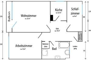 Provisionsfrei! Helle 3,5-Raum-Wohnung in Essen-Rellinghausen - Ruhrnähe – Die vollständige Adresse der Immobilie erhältst du vom Anbieter., 45134 Rellinghausen, Essen – Vorschaubild 13