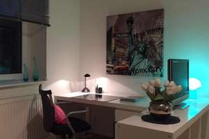 Stilvolle, vollmöblierte 1-Zimmer-Wohnung mit Küche und Bad im Zentrum von Münster – Dodostrasse 3, 48145 Mauritz-West, Münster – Vorschaubild 10