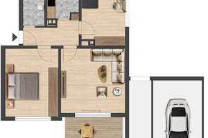 Sonnenberg: 3-Zimmer Wohnung mit Balkon und Weitblick – Die vollständige Adresse der Immobilie erhältst du vom Anbieter., 70597 Sonnenberg, Stuttgart – Vorschaubild 14