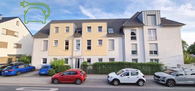 3-Zimmer 84m² am Park,  A+ Energiesparwunder, EV-Stellplatz (11kW Vorrüstung im Bau) und Südbalkon
