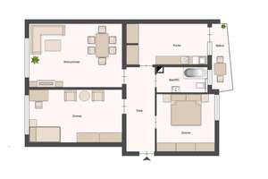 Großzügige, familienfreundliche 3-Zimmer-Wohnung – Pfinztalstraße 87, 76227 Durlach, Karlsruhe – Vorschaubild 6
