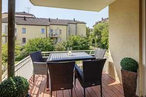 15.2/1.3 *Helle möblierte Wohnung m. großem Südbalkon u. TG-Stellplatz. Berg am Laim. WG geeignet – Die vollständige Adresse der Immobilie erhältst du vom Anbieter., 81673 Echarding, München – Vorschaubild 4