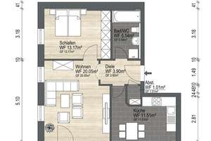 +++ Frisch modernisierte 2-Zimmer-Altbauwohnung mit Balkon im Hinterhaus in Dresden-Löbtau +++ – Die vollständige Adresse der Immobilie erhältst du vom Anbieter., 1159 Löbtau-Süd, Dresden – Vorschaubild 34