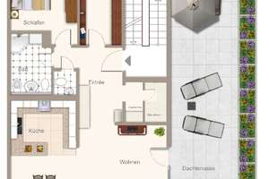 NEU: 3-Zimmer-Penthouse-Wohnung mit ca. 60 m² großer Dachterrasse und Einzelgarage – Die vollständige Adresse der Immobilie erhältst du vom Anbieter., 51375 Schlebusch, Leverkusen – Vorschaubild 11