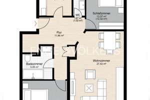 Naturnah & modern: Stilvolle Drei-Zimmer-Wohnung in Eschersheim – 60431 Eschersheim, Frankfurt am Main – Vorschaubild 12
