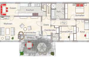 Man sieht das Haus vor lauter Bäumen nicht. – Die vollständige Adresse der Immobilie erhältst du vom Anbieter., 30629 Misburg-Nord, Hannover – Vorschaubild 7