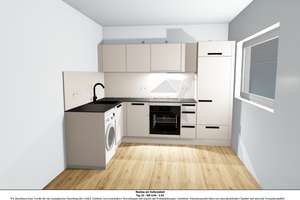 ++ Angebot! ++ Erstbezug nach Neubau: 1-Zimmer-Wohnung mit Balkon und Einbauküche am Kulturpalast – Unritzstraße 38, 9117 Rabenstein, Chemnitz – Vorschaubild 8