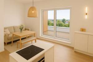 SUNDOWNER: AUSGEZEICHNETE 2-ZIMMER-WOHNUNG MIT DACHTERRASSE – Hamburger Straße 39, 21244 Neugraben-Fischbek, Hamburg – Vorschaubild 2