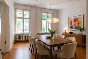 Stilvolle Belle Étage in historischer Stadtvilla – mit Gartenanteil, Terrasse, Wintergarten & Remise – Schramberger Straße 31, 13467 Hermsdorf, Berlin – Vorschaubild 2
