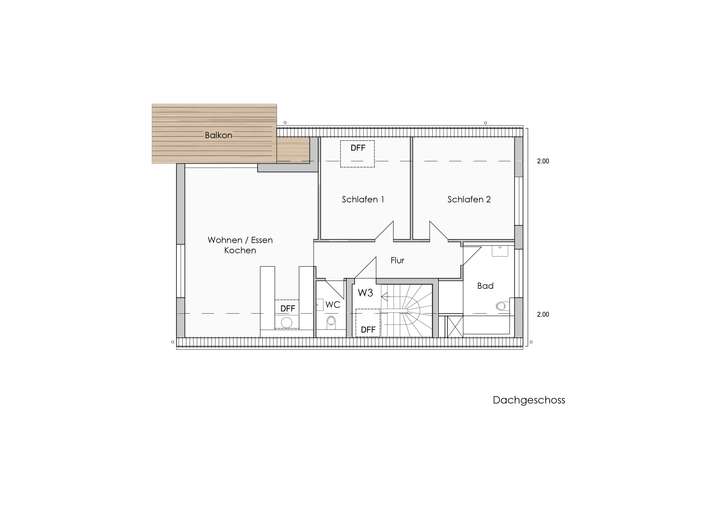 Grundriss-Dachgeschoss