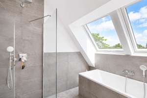 Dachgeschoss-Maisonette ** Neubau am Park ** Süd-Terrasse ** Einbauküche ** Lift – Beuchaer Straße 17, 4318 Anger-Crottendorf, Leipzig – Vorschaubild 18