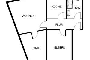 Fertig renoviert! Schöne 3,5-Zimmer Wohnung mit Balkon – Gelsenkirchener Str. 281, 45327 Katernberg, Essen – Vorschaubild 5