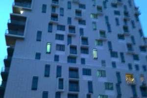 Skylineblick aus der 14.etage-moderne 3-Zimmer-Wohnung mit Balkon & Tiefgarage – Toulouser allee 15, 40211 Pempelfort, Düsseldorf – Vorschaubild 20