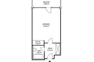 Vermietete Kapitalanlage: 1-Zimmer-Apartment mit Loggia in gefragter Lage – München-Laim – Die vollständige Adresse der Immobilie erhältst du vom Anbieter., 80686 Sankt Ulrich, München – Vorschaubild 12