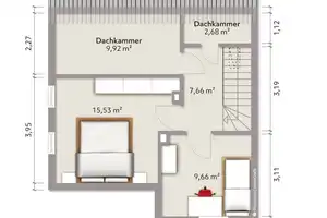 Kleineres Einfamilienhaus (DHH), herrlich großer Garten - evtl. Anbau möglich – Main-Taunus-Kreis – Vorschaubild 15