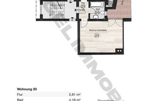 Sie hier? Wir auch! Kapitalanlage oder Eigennutzung ! Gepflegtes Appartement mit Balkon