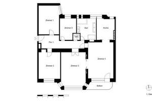 5-Zimmer Wohnung mit Balkon in Berlin