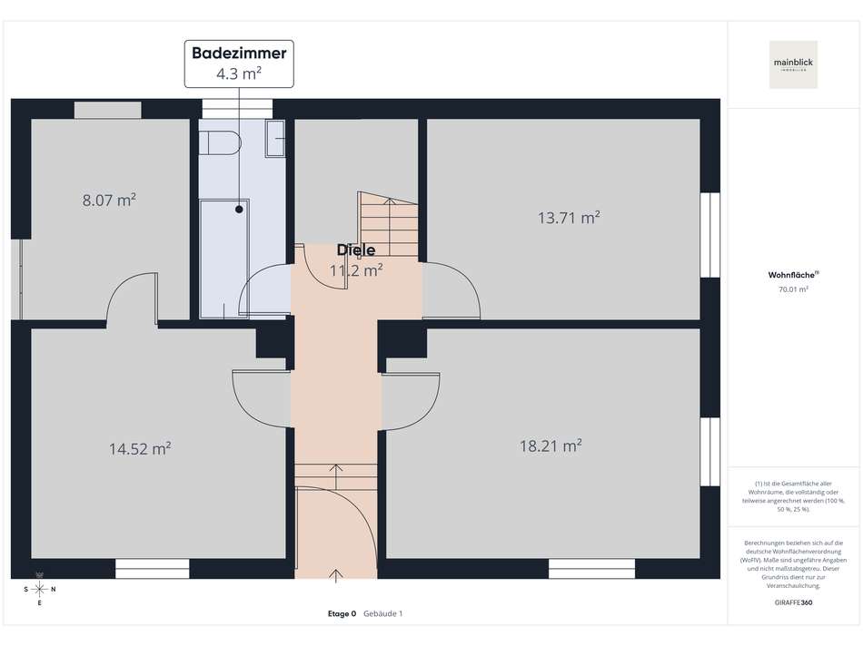 Grundriss Erdgeschoss