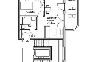 Exklusives 2-Zimmer-Penthouse mit Balkon – Konrad-Adenauer-Straße 43, 50996 Rodenkirchen (Ortsteil), Köln – Vorschaubild 9