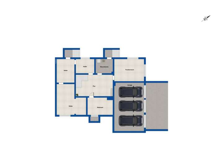 Grundriss Untergeschoss