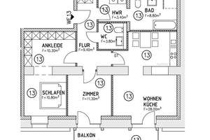 Exklusives Wohnen im Denkmalobjekt – 3 Zimmer, Balkon, Fußbodenheizung, EBK & Stellplatz inklusive – Alte Diamant Brauerei 4, 39124 Neue Neustadt, Magdeburg – Vorschaubild 17