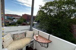 Ravensberg 2 Zi Whg Balkon 2 min zur Uni  große EBK Waschtrockner  , Holzboden, Waschkammer – Knooper Weg 162, 24105 Ravensberg, Kiel – Vorschaubild 7