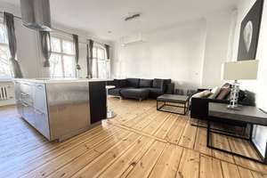 Bezugsfreie, möblierte und frisch renovierte 2 Zimmer Altbau-Wohnung mit Balkon - am Ku´Damm – Die vollständige Adresse der Immobilie erhältst du vom Anbieter., 10711 Halensee, Berlin – Vorschaubild 7