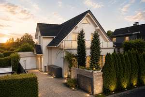Ankommen und wohlfühlen – modernes Einfamilienhaus mit Sonnengarten und Garage ruhig in Gerresheim