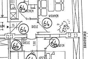 Wohnen im Denkmal - Attraktive 2-Zimmer-Wohnung im Duisburger Süden – Hasendong 9, 47259 Hüttenheim, Duisburg – Vorschaubild 6