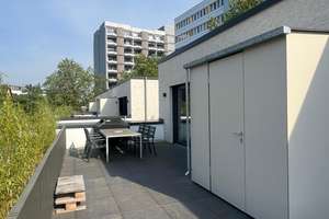 Neubau: 2-Zimmer-Wohnung in Köln-Zollstock (nahe Südstadion) in absoluter Ruhiglage mit Dachterasse – Bernhard-Feilchenfeld-Straße 48, 50969 Zollstock, Köln – Vorschaubild 3