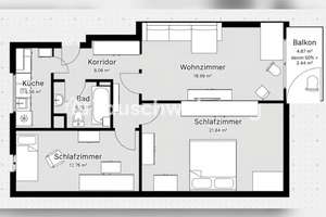 Tauschwohnung: 3 Zimmer mit Balkon gegen 4-5 Zimmer mit Garten