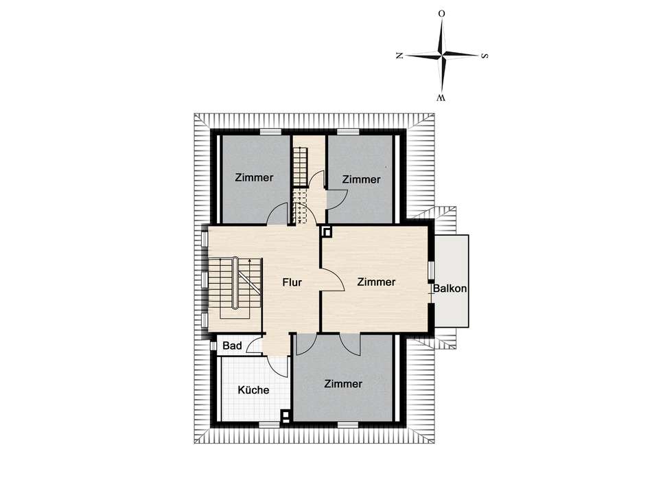 Grundriss Dachgeschoss