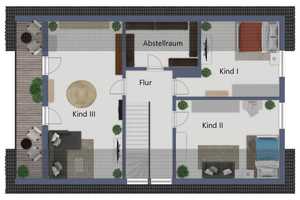 Reserviert - Einfamilienhaus mit Garage in Waldrandlage – Emsland (Kreis) – Vorschaubild 3