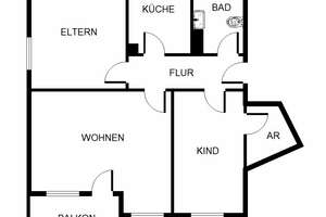 3-Zimmer-Wohnung in Gelsenkirchen Hassel – Wiebringhausstraße 8, 45896 Hassel, Gelsenkirchen – Vorschaubild 9
