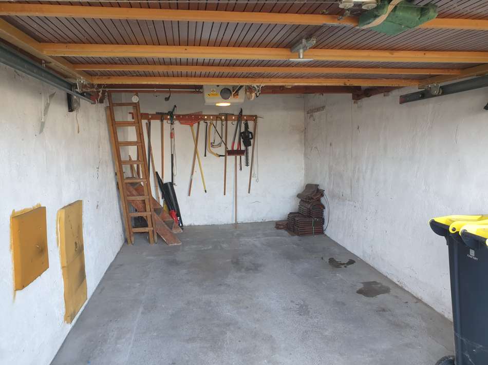 Garage von innen