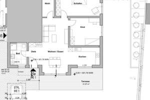 Exklusive Neubau-Erdgeschosswohnung mit eigenem Hauseingang, Garten & Terrasse in Remscheid-Lennep – Grenzwall 35a, 42897 Grenzwall, Remscheid – Vorschaubild 3