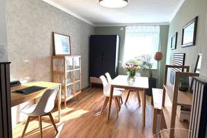27806 HomeCompany Dresden Möbliert/Furnished 2,5-Zimmer-Wohnung mit Balkon und Terrasse in Dresde... – Die vollständige Adresse der Immobilie erhältst du vom Anbieter., 1326 Loschwitz/Wachwitz, Dresden – Vorschaubild 6