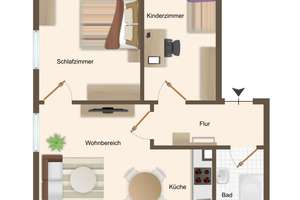 Moderne 3-Zimmer Wohnung in Gelsenkirchen-Rotthausen – Mechtenbergstraße 91, 45884 Rotthausen, Gelsenkirchen – Vorschaubild 14