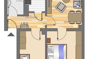 Demnächst frei! 3-Zimmer-Wohnung in Dortmund Innenstadt-West – Sonnenstraße 46, 44139 Ruhrallee, Dortmund – Vorschaubild 2