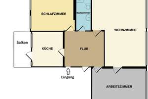 Renovierte und hoch gelegene 3-ZBK im Herzen von Koblenz – urbanes Wohnen in zentraler Bestlage – Die vollständige Adresse der Immobilie erhältst du vom Anbieter., 56068 Altstadt, Koblenz – Vorschaubild 11